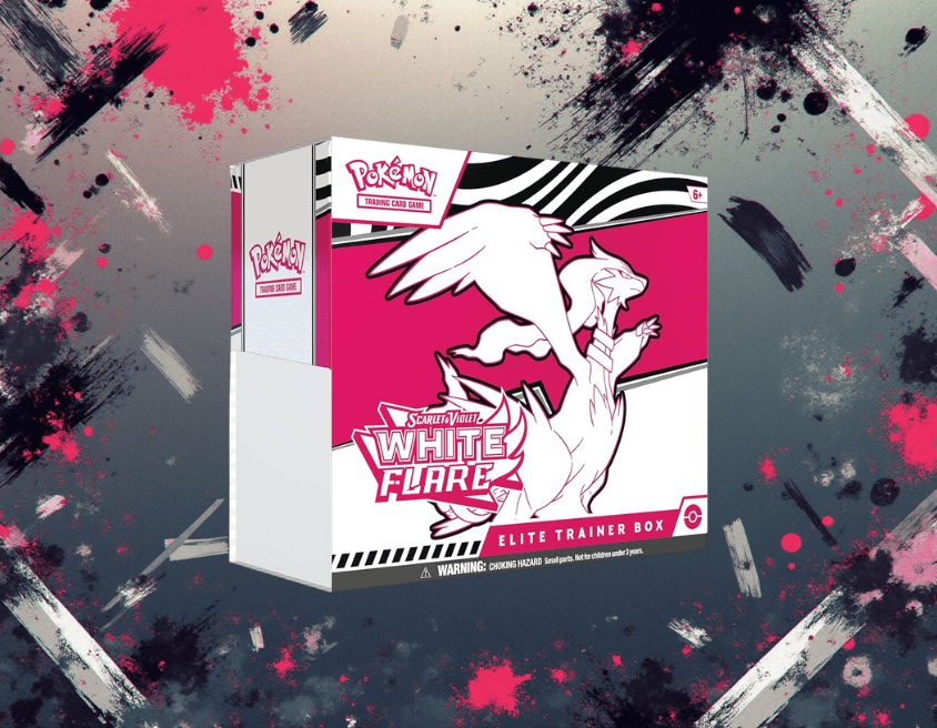 White Flare Elite Trainer Box